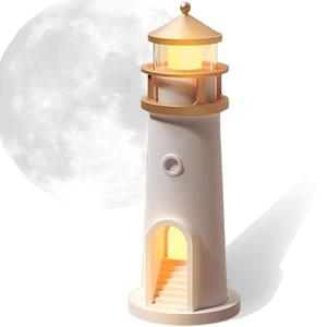 لامپ فانوس دریایی اسپیکر دار شارژی با پروژکتور ماه تابان