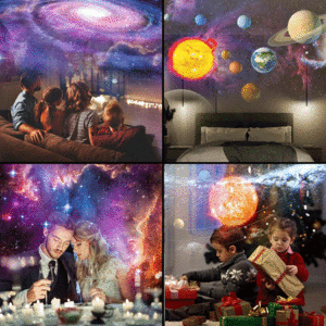 چراغ پروژکتور کهکشانی دیسک خور با 12 طرح منظومه شمسی