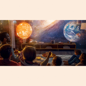 فروش چراغ پروژکتور کهکشانی دیسک خور با 12 طرح منظومه شمسی