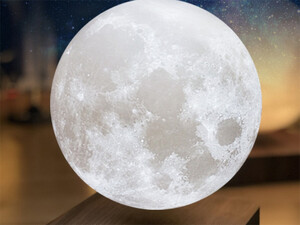 قیمت چراغ خواب ماه شناور مغناطیسی پرینت سه بعدی معلق Magnetic levitation moon lamp romantic light levitation 3D printing