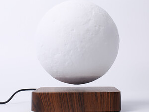 بهترین چراغ خواب ماه شناور مغناطیسی پرینت سه بعدی معلق Magnetic levitation moon lamp romantic light levitation 3D printing