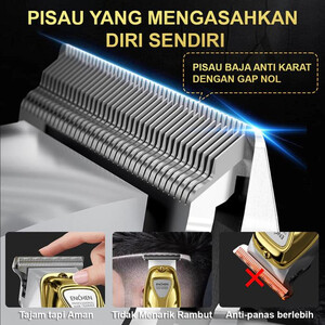 ریش تراش موی سر و بدن حرفه‌ای شارژی