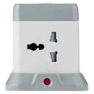 فروش چندراهی مکعبی برق وشارژر دیواری 4 سوکت و 2 یو اس بی و 1 تایپ سی با کابل متصل دومتری هایکو استار