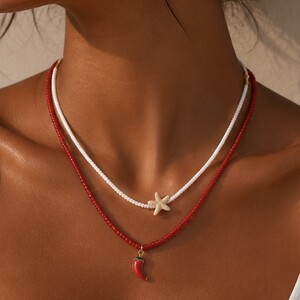 گردنبند زنانه مدل Ne1402