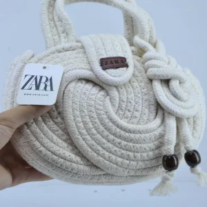 کیف دخترانه کنفی مدل زارا