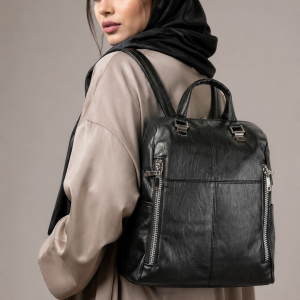 کیف سه کاره فیام مدل کوله‌پشتی، دوشی و دستی چرم صنعتی