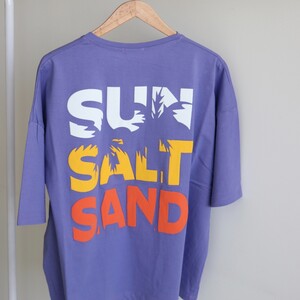 تیشرت لانگ  SALT کد 6103