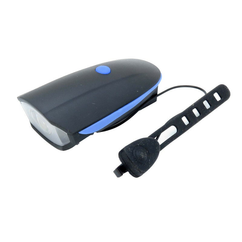 چراغ جلوی دوچرخه مدل بوق دار کد 389