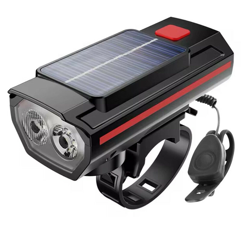 چراغ جلوی دوچرخه نیترو مدل خورشیدی کد 1599