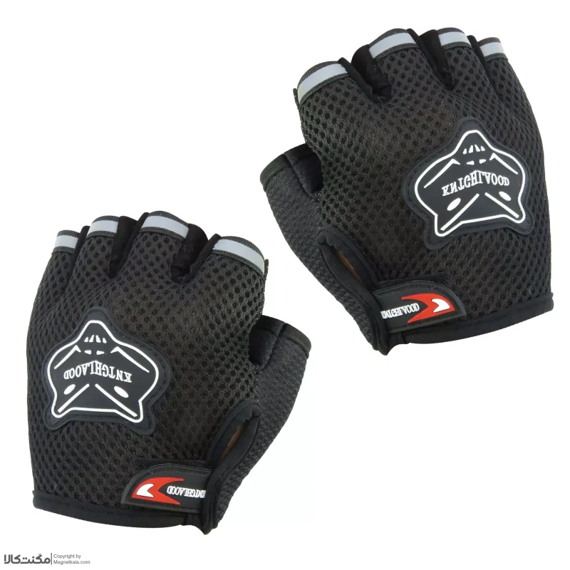 دستکش ورزشی نیم‌ انگشتی کد 1648