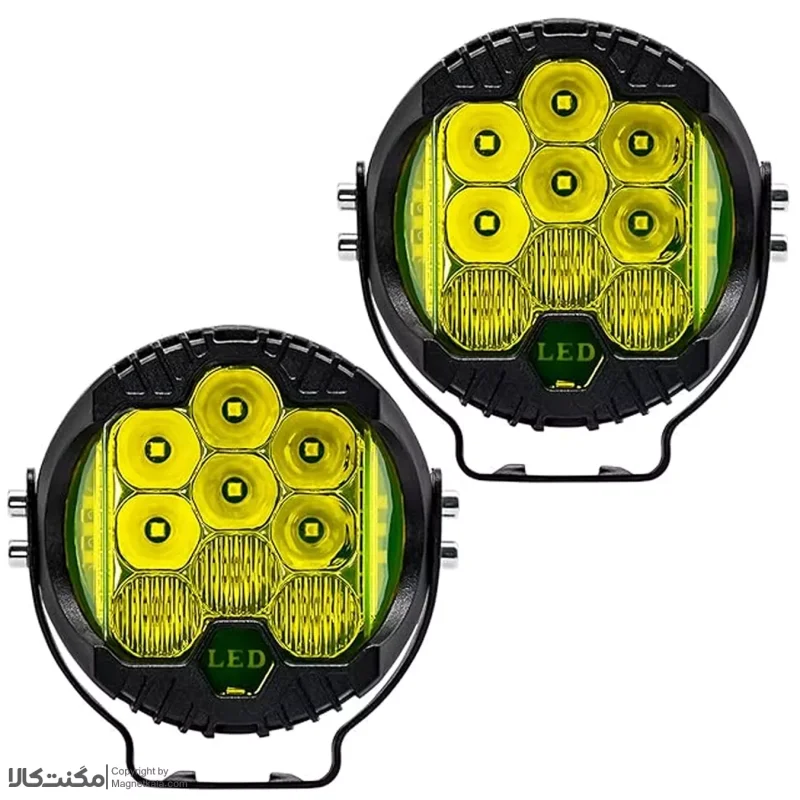 پروژکتور آفرود sf3 زرد 100 وات کد 1815 – بسته 2 عددی