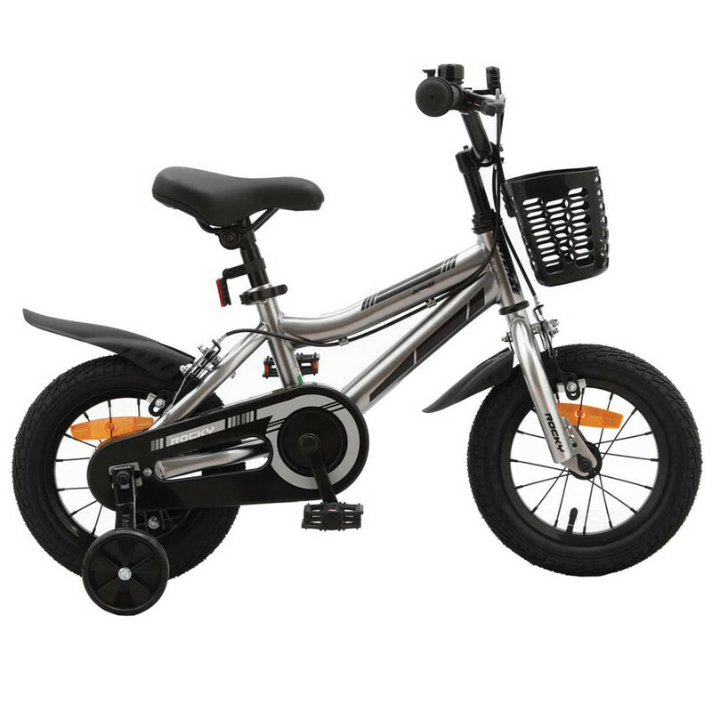 دوچرخه کودک شهری اینتنس مدل راکی کد 1859 سایز طوقه 12 اینچ