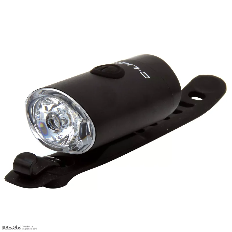 چراغ جلوی دوچرخه دی لایت مدل 300 آلمینیوم کد 1406