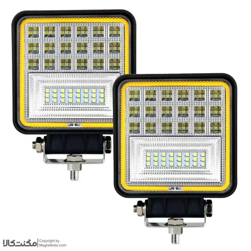 پروژکتور مربعی S57 کد 1747 – بسته 2 عددی