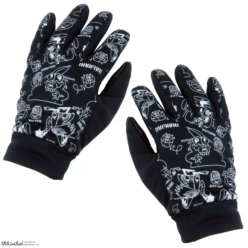 دستکش تاچ طرح دار کد 1560