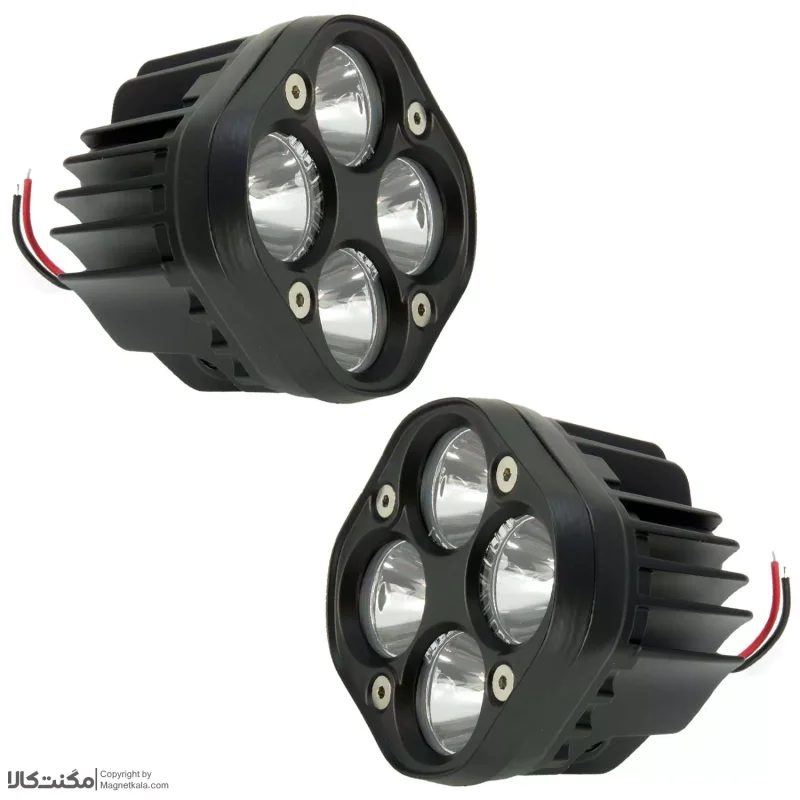 پروژکتور آفرود spot s4 سفید 80 وات کد 1809 – بسته 2 عددی