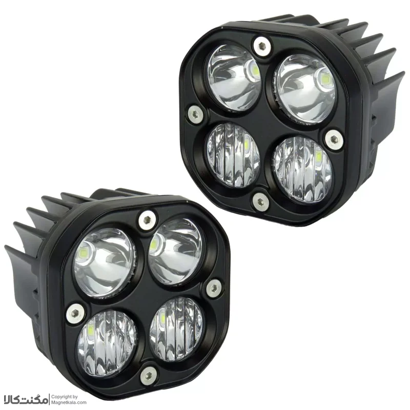 پروژکتور آفرود combo S4 سفید 80 وات کد 1807 – بسته 2 عددی