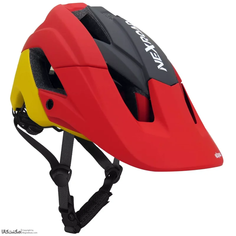 کلاه دوچرخه سواری نکس رود زرد کد 1626 – سایز 58-61