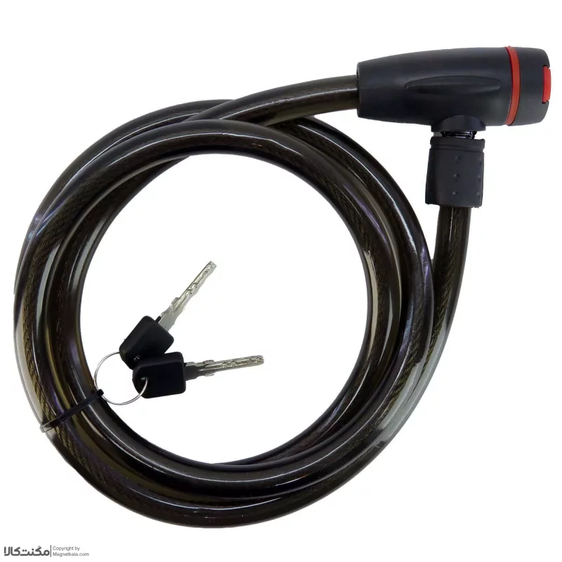 قفل کابلی موتورسیکلت مدل 1500-15 طرح اکو کد 1710