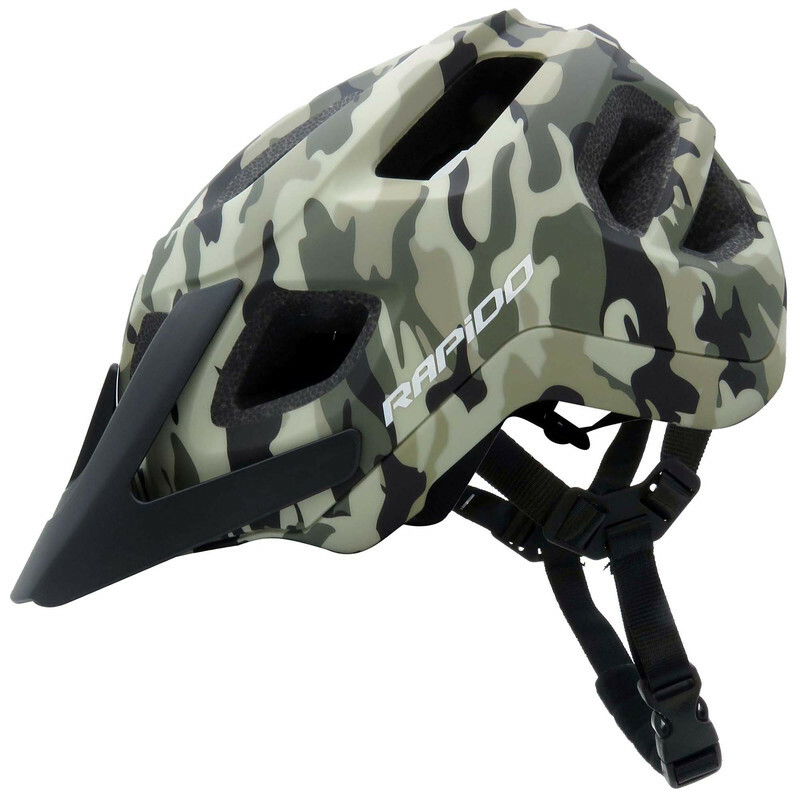 کلاه ایمنی دوچرخه راپیدو مدل چریکی کد 1577