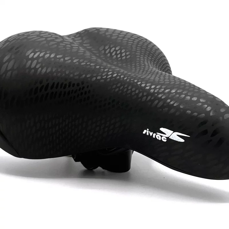 زین دوچرخه مدل پهن پوست ماری کپسولی