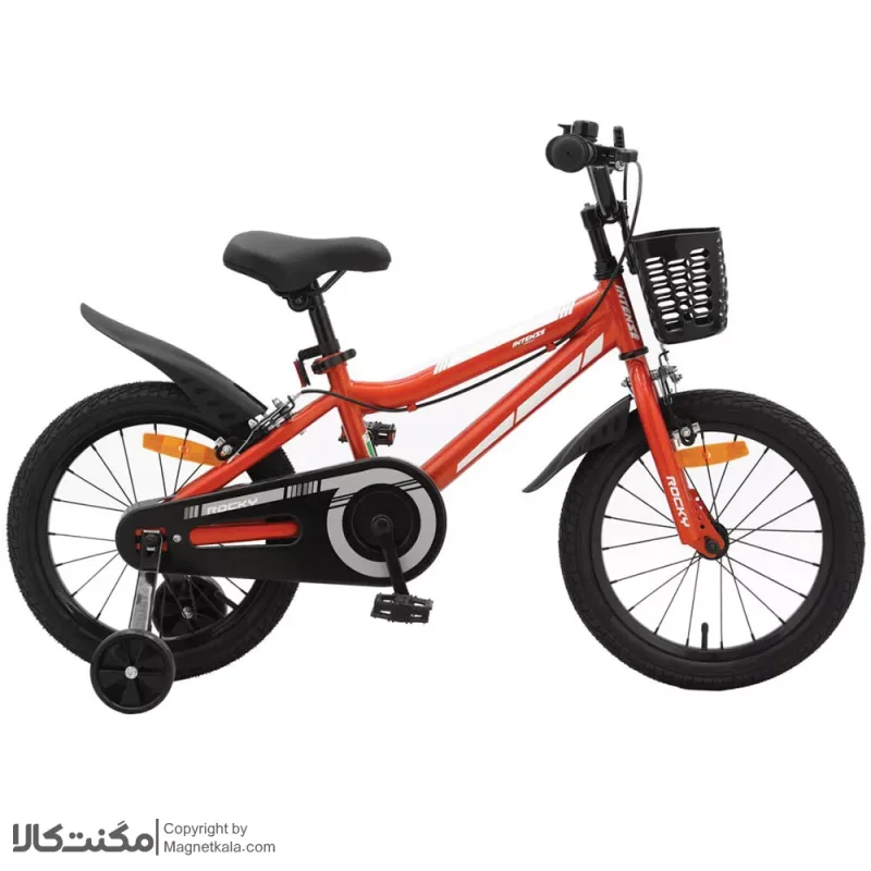 دوچرخه بچگانه راکی سایز 16 نارنجی کد 1861