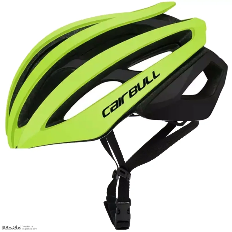 کلاه دوچرخه سواری کربول مشکی سبز کد 1636 – سایز 58-61