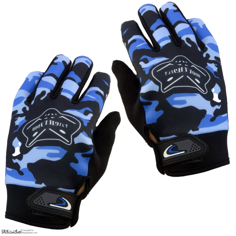 دستکش دوچرخه تاچ موبایل دار کد 1658