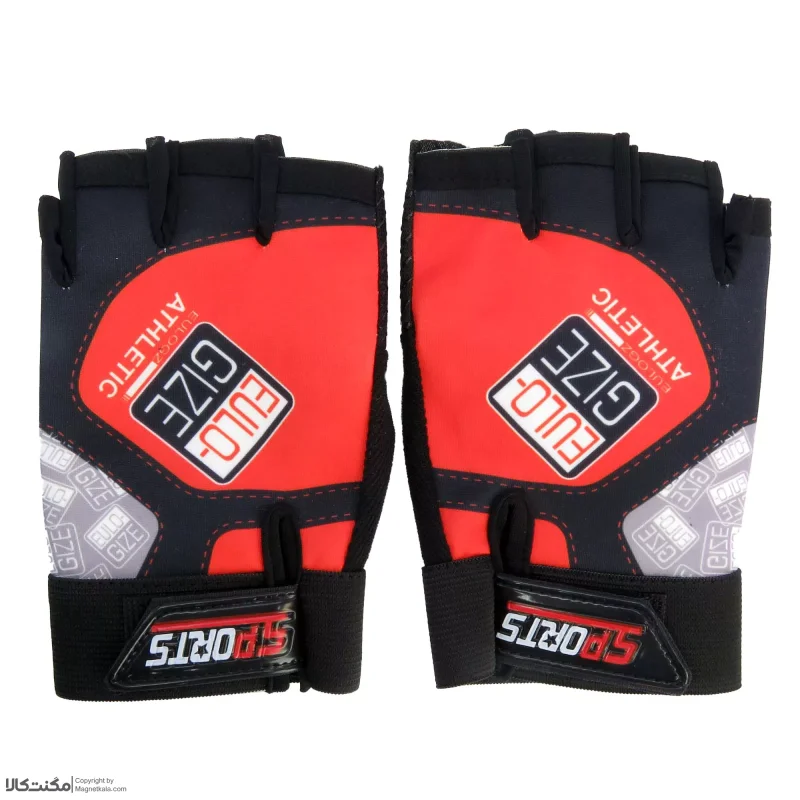 دستکش دوچرخه‌ سواری نیم انگشتی کد 1663