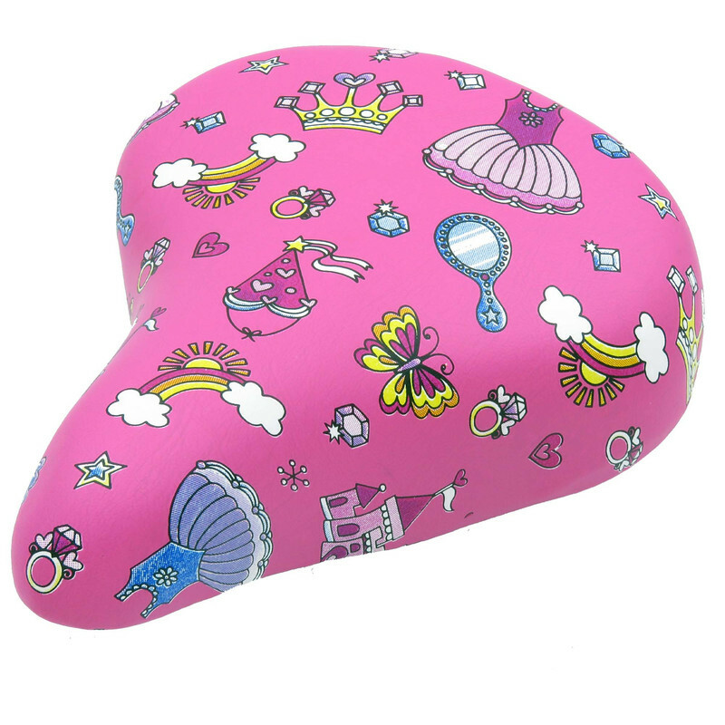 زین دوچرخه بچگانه ولو پلاس مدل فنردار کد 1482