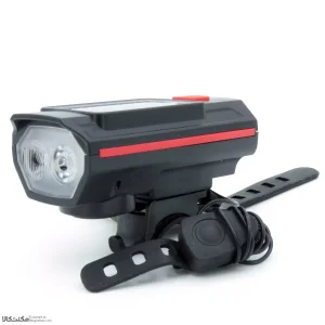 چراغ جلوی دوچرخه نیترو خورشیدی کد 1599