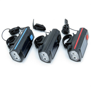 چراغ جلوی دوچرخه نیترو مدل خورشیدی کد 1599