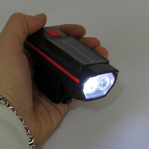 چراغ جلوی دوچرخه نیترو مدل خورشیدی کد 1599