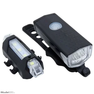 چراغ جلو و عقب دوچرخه کد 1518