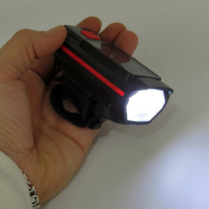 چراغ جلوی دوچرخه نیترو مدل خورشیدی کد 1599