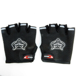 دستکش دوچرخه سواری مدل نیمه انگشتی طرح تابستونی کد 1648 سایز L