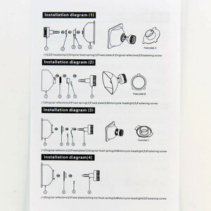 لامپ ۳ LED ماراتن کد 1838