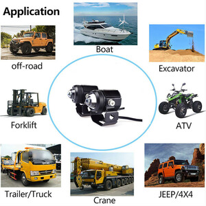 پروژکتور آفرود فن دار 50 وات کد 1803– بسته 2 عددی