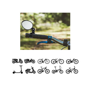 آیینه تکی کوچک دوچرخه کد 1685