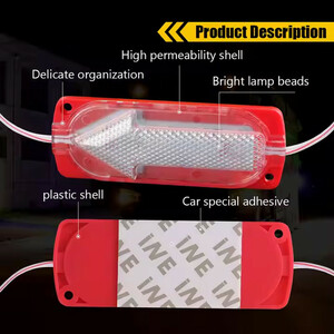 چراغ پلیسی طرح فلش دو رنگ کد 1749