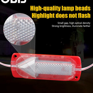 چراغ پلیسی طرح فلش دو رنگ کد 1749