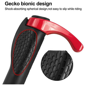 گریپ دسته دوچرخه راکس مدل شاخ گاوی طبی کد 1667 مجموعه 2 عددی