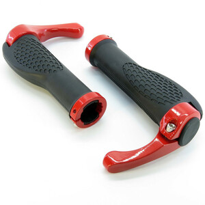 گریپ دسته دوچرخه راکس مدل شاخ گاوی طبی کد 1667 مجموعه 2 عددی