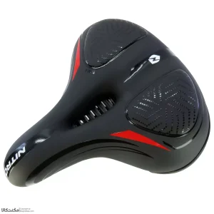 زین پهن دوچرخه نیترو سوپاپ دار ژله ای کد 1684