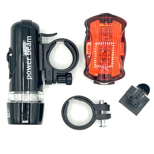 چراغ جلو و عقب دوچرخه مدل power beem 965