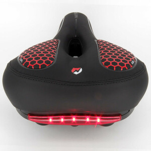 زین دوچرخه مدل GEL چراغ دار کد 1446