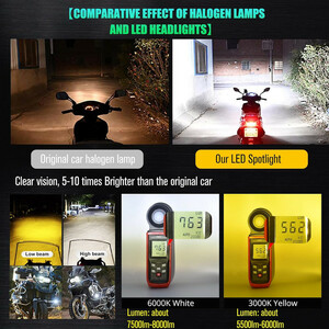 پروژکتور آفرود سه لنز ۶۰ وات کد ۱۷۹۳