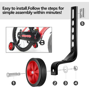 چرخ کمکی دوچرخه راکس مدل قابل تنظیم کد 1673 بسته 2 عددی