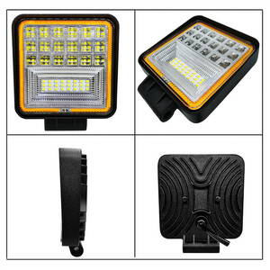 پروژکتور مربعی S57 کد 1747 – بسته 2 عددی