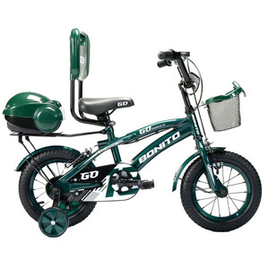 دوچرخه کودک شهری بونیتو مدل GO کد 1732 سبز سایز طوقه 12 اینچ